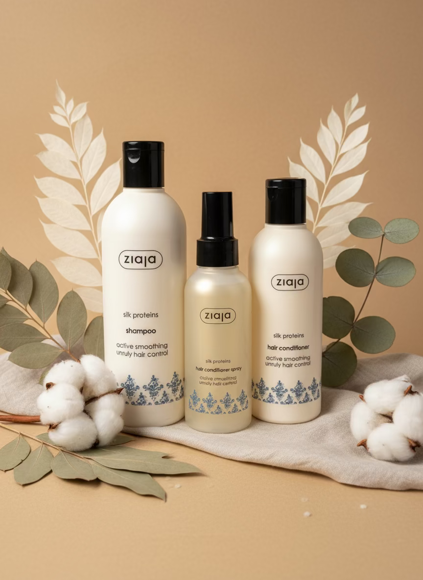 Pack capillaire protéines de soie- Cheveux indisciplinés à tendance grasse