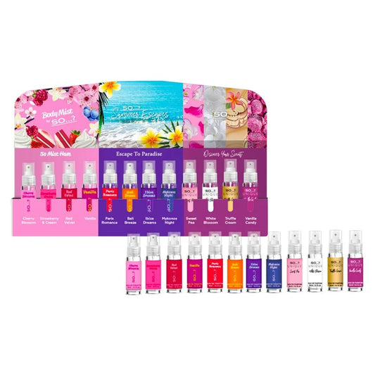 Set Découverte 12 Brumes Parfumées