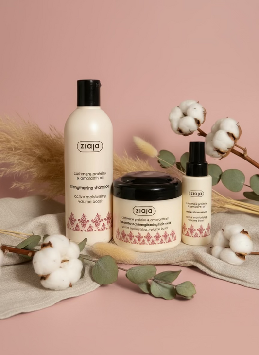 Pack capillaire cachemire - Cheveux fins volume & brillance