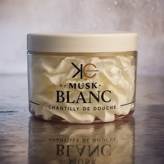 Chantilly de douche Musk Blanc 100g